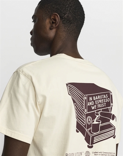 Revolution - Printed T-Shirt - Offwhite
